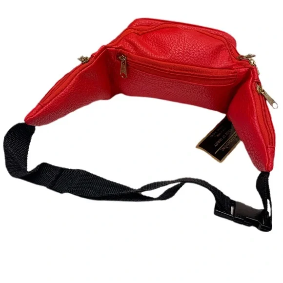 VEGAN LEATHER FANNY PACK NWT - Picture 2 of 9